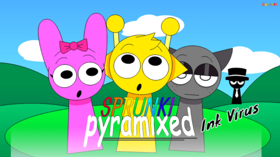 Sprunki Pyramixed: Ink Virus